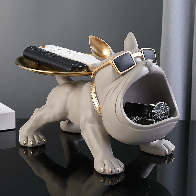 Cool French Bulldog Statue Storage