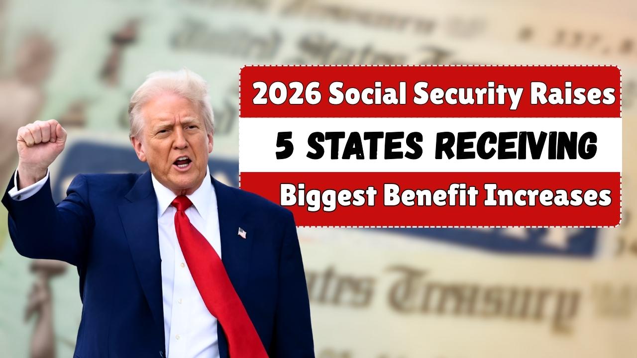 2026 Social Security Raises Explained 5 States Receiving the Biggest Benefit Increases and How It Affects Millions of Americans