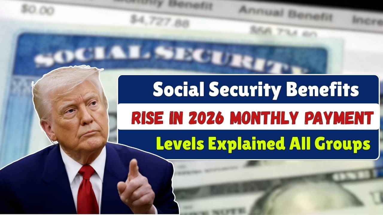 Social Security Benefits Rise in 2026 New Monthly Payment Levels Explained for All Groups