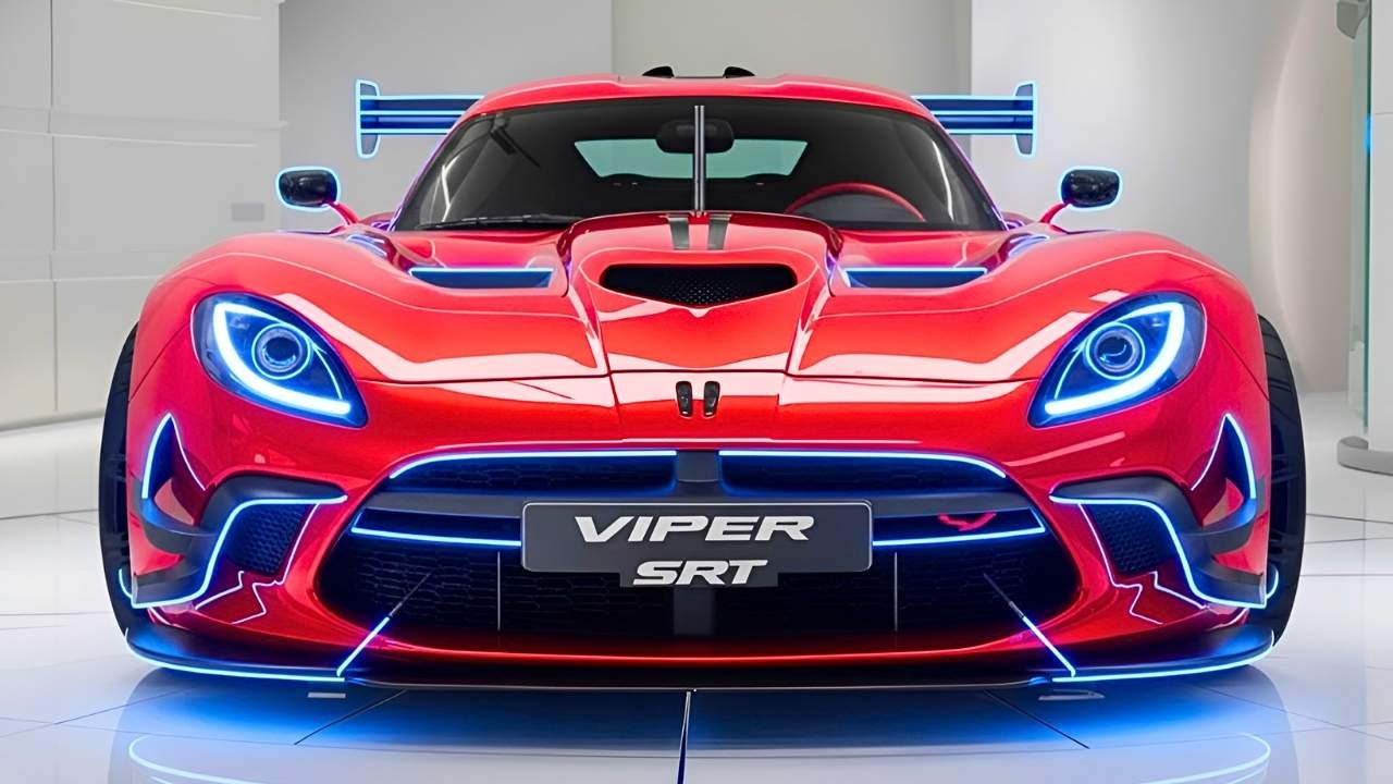 2025 Dodge Viper SRT Revealed First Look at the Redesigned Supercar with Cutting-Edge Features