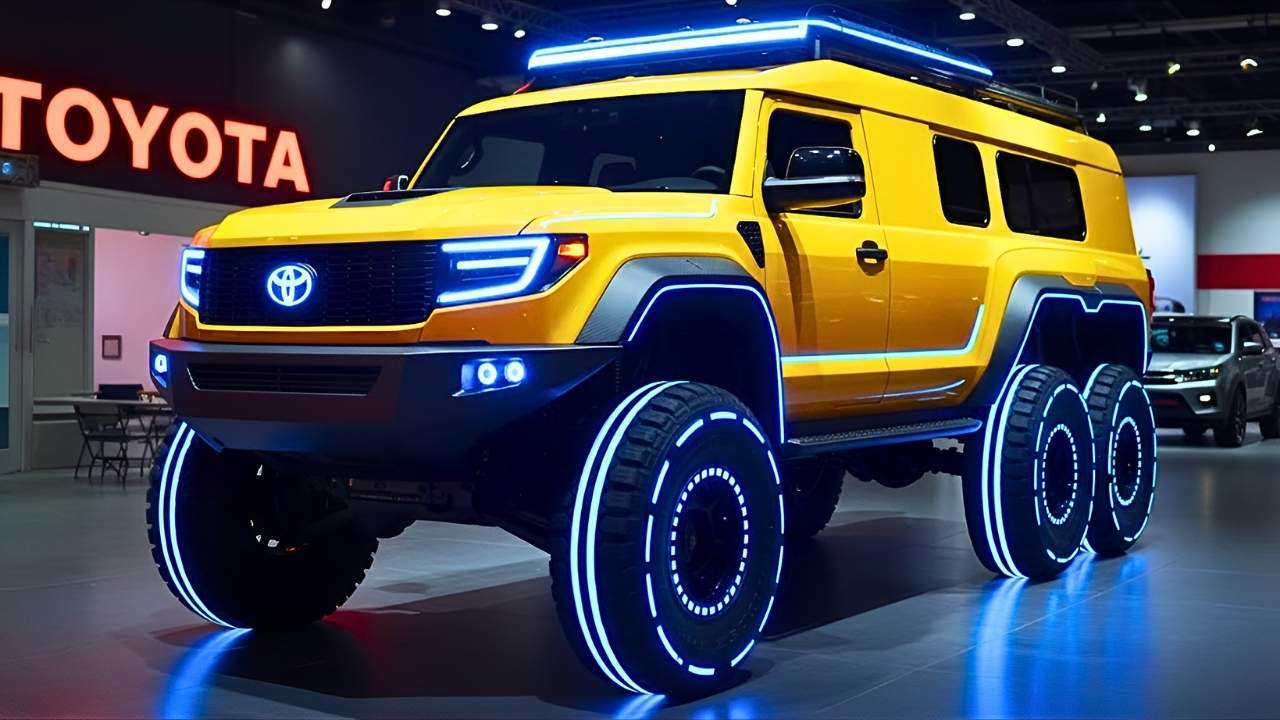 2025 Toyota Motorhome Unveiled Modern Design Advanced Features and Road Trip Potential