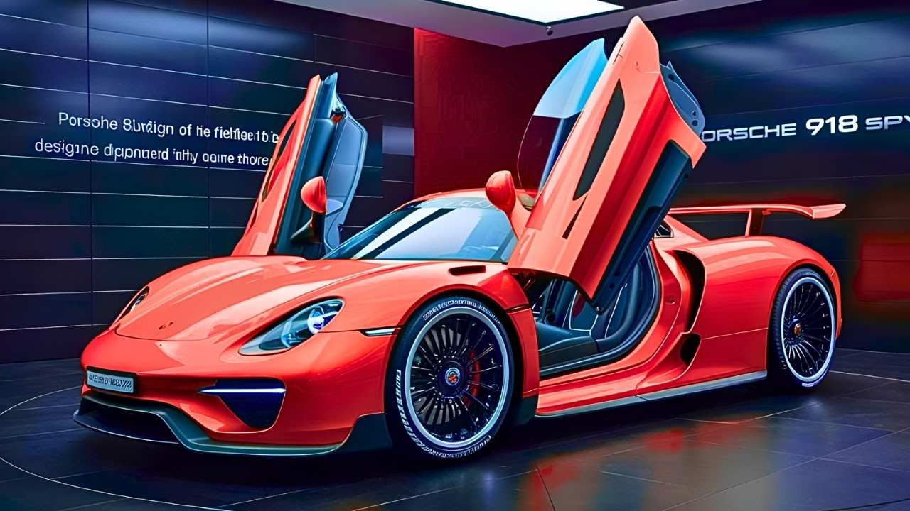 2025 Porsche 918 Spyder Unveiled Hypercar Innovation and Advanced Engineering