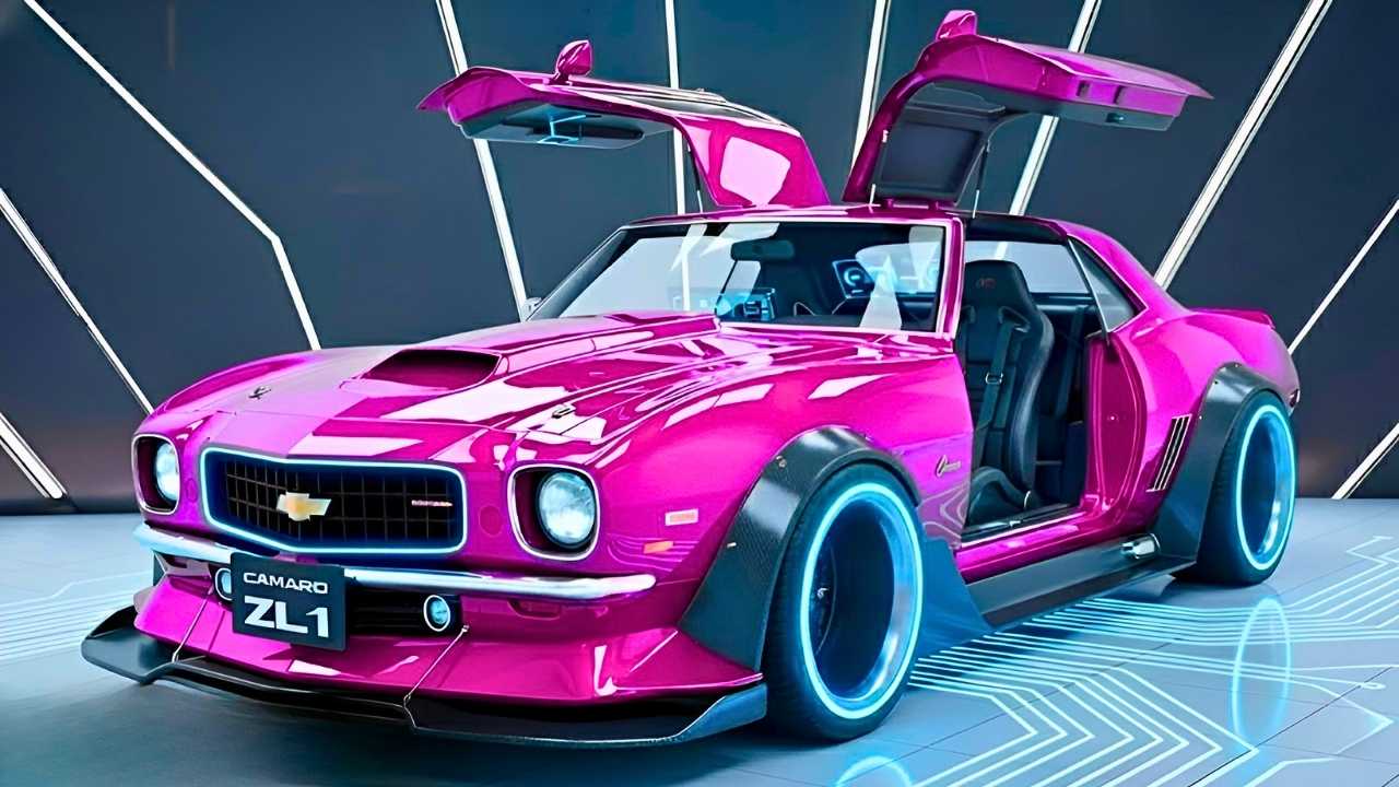 Chevrolet Camaro ZL1 Revealed Powerful Mid-Size American Muscle Car Overview